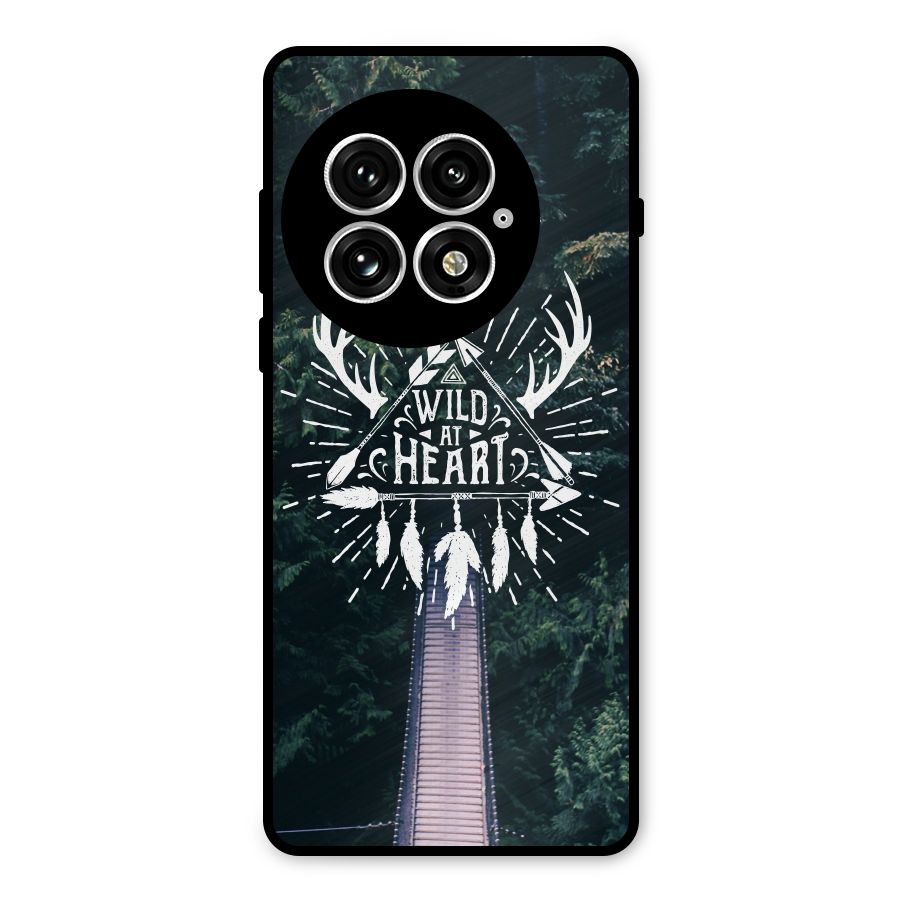 Wild Heart Metal Back Case for OnePlus 13