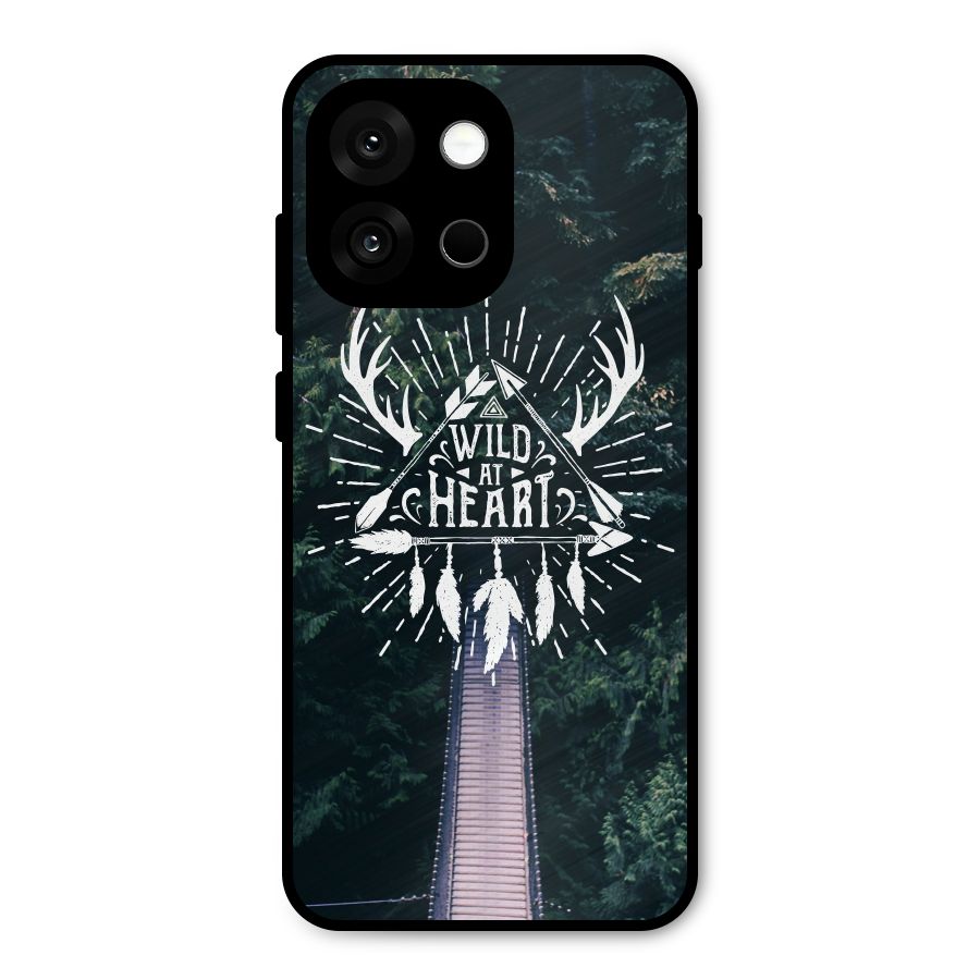 Wild Heart Metal Back Case for OnePlus 13s