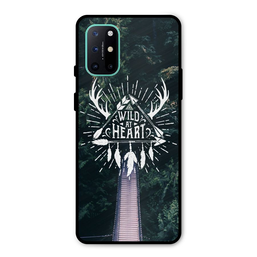 Wild Heart Metal Back Case for OnePlus 8T