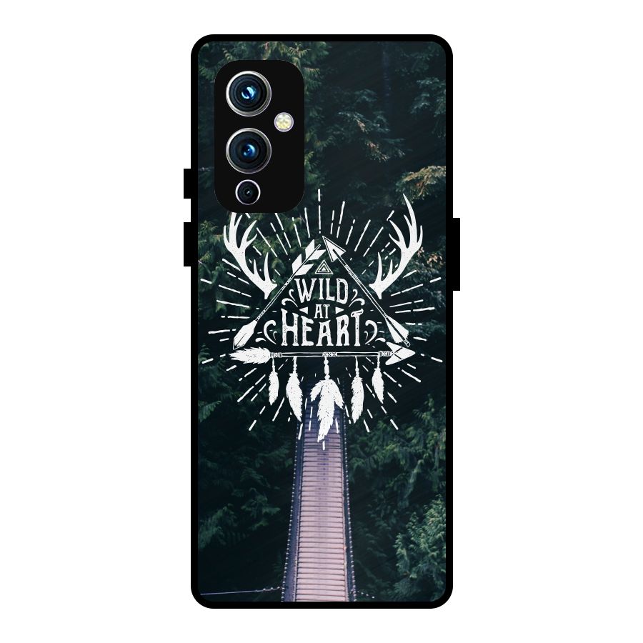 Wild Heart Metal Back Case for OnePlus 9