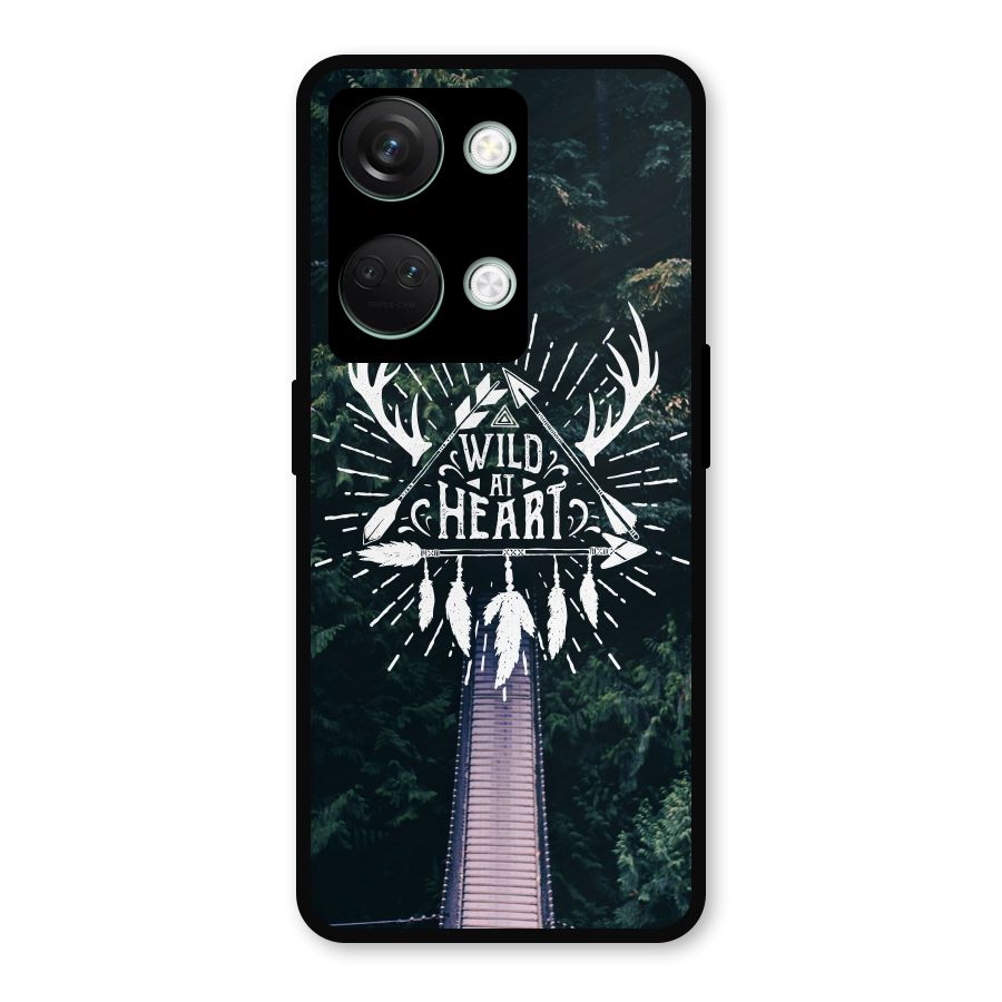 Wild Heart Metal Back Case for OnePlus Nord 3