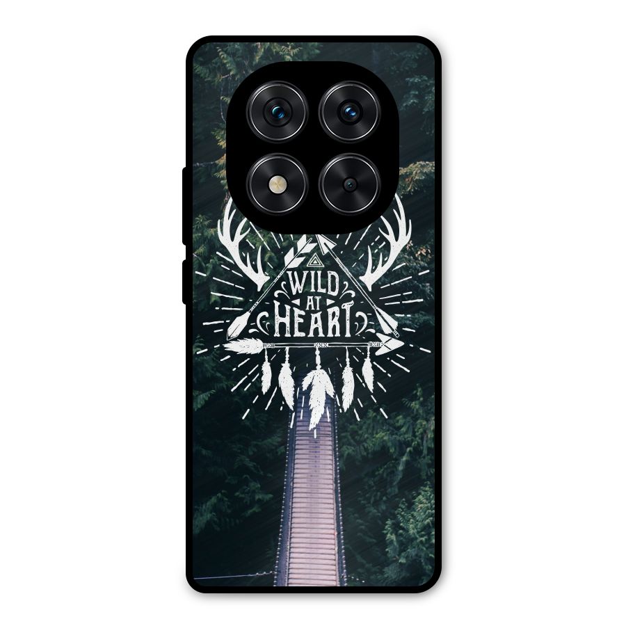 Wild Heart Metal Back Case for Redmi Note 14 Pro 5G