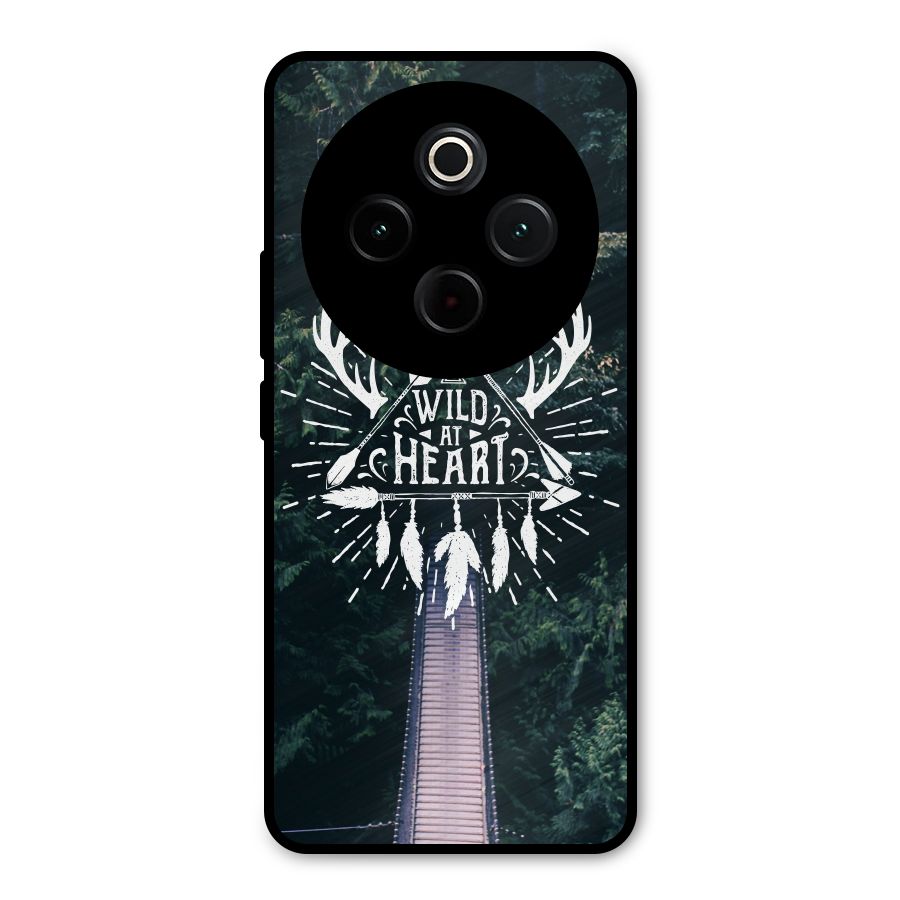 Wild Heart Metal Back Case for iQOO Z10