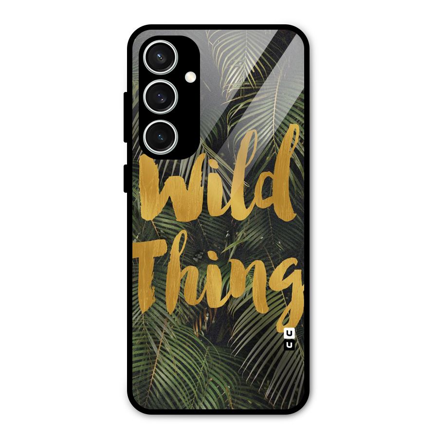 Wild Leaf Thing Glass Back Case for Galaxy S23 FE
