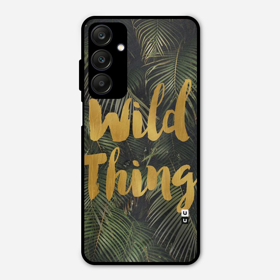 Wild Leaf Thing Metal Back Case for Galaxy A25 5G
