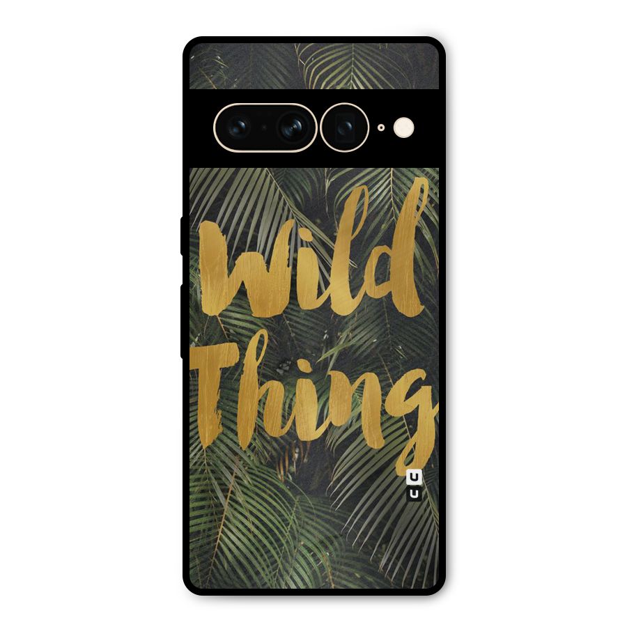 Wild Leaf Thing Metal Back Case for Google Pixel 7 Pro