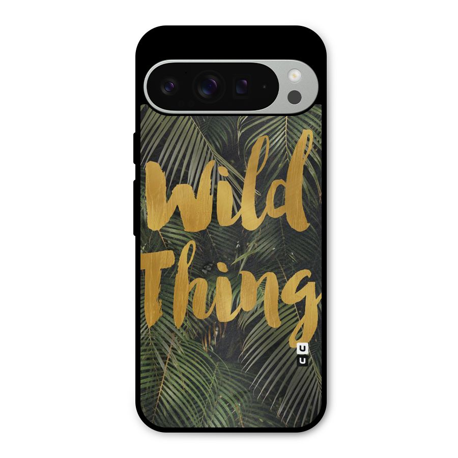 Wild Leaf Thing Metal Back Case for Google Pixel 9 Pro XL