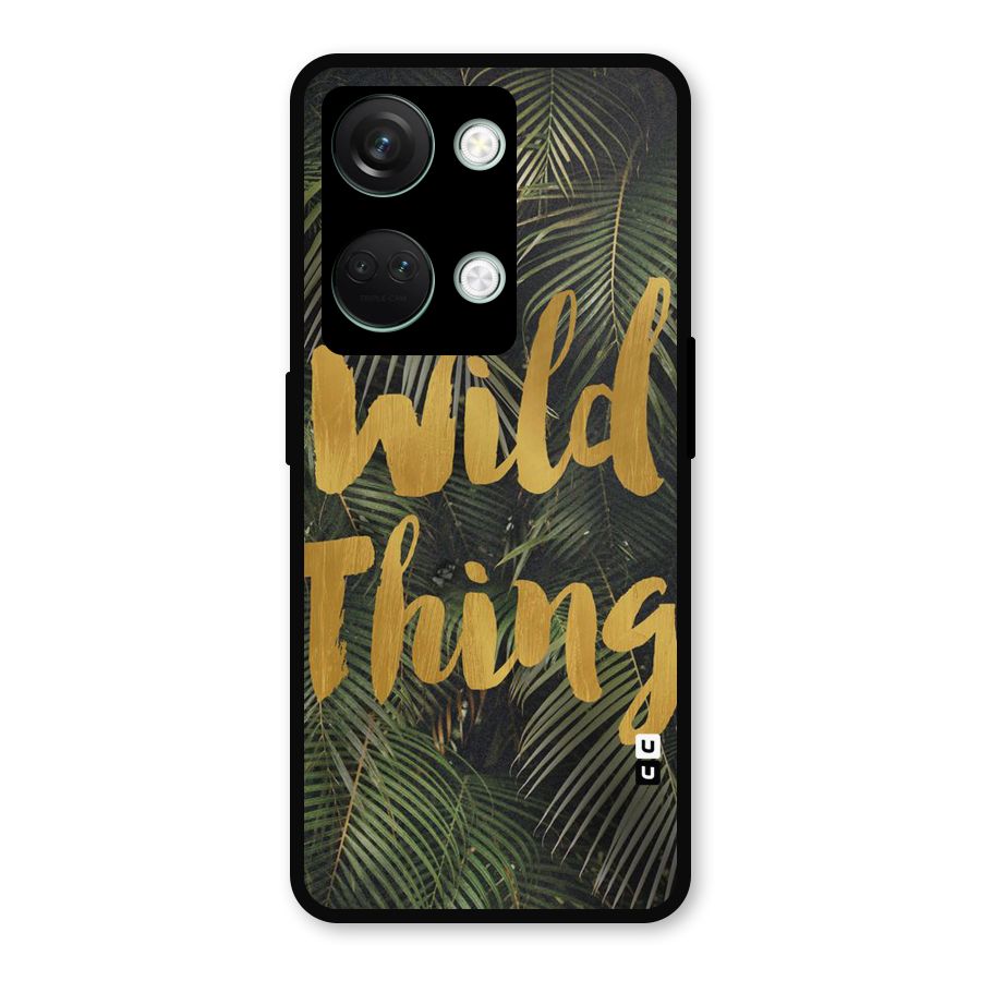 Wild Leaf Thing Metal Back Case for OnePlus Nord 3
