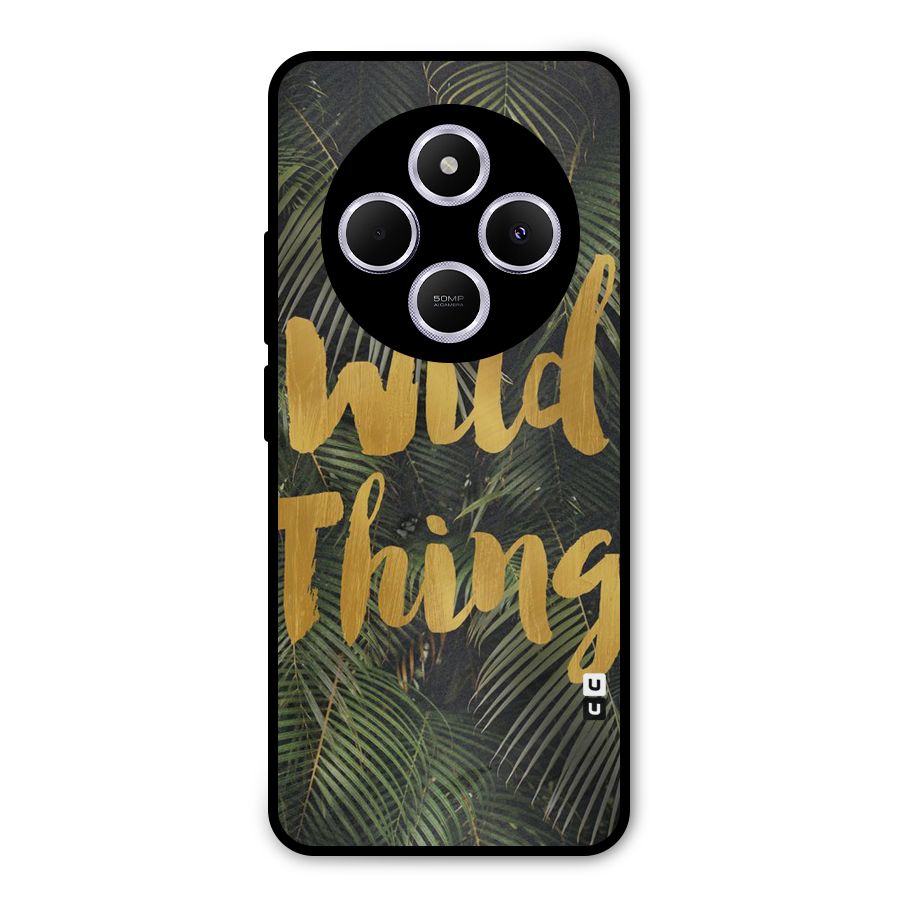 Wild Leaf Thing Metal Back Case for Poco M7