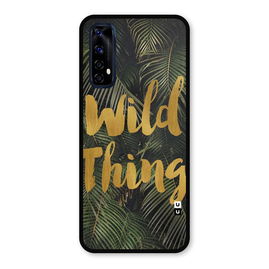 Wild Leaf Thing Metal Back Case for Realme Narzo 20 Pro