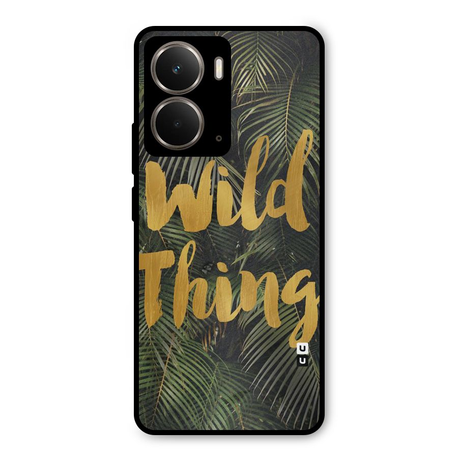 Wild Leaf Thing Metal Back Case for Realme P3