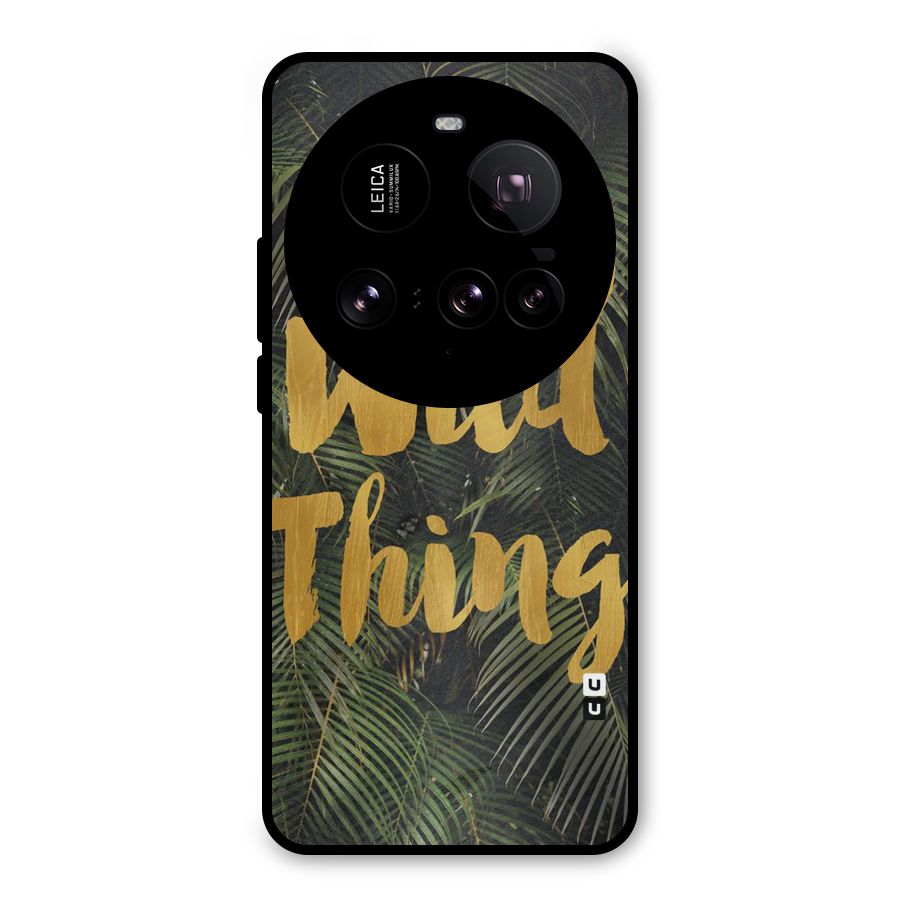 Wild Leaf Thing Metal Back Case for Xiaomi 15 Ultra