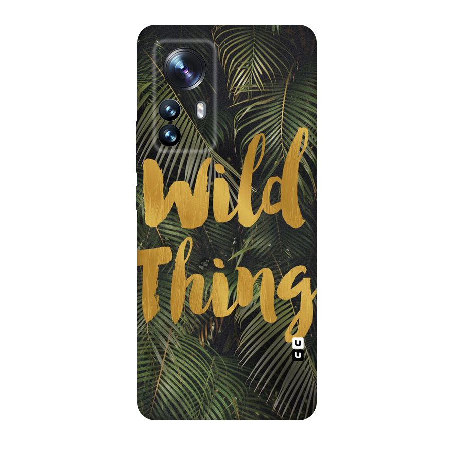 Wild Leaf Thing Original Polycarbonate Back Case for Xiaomi 12 Pro