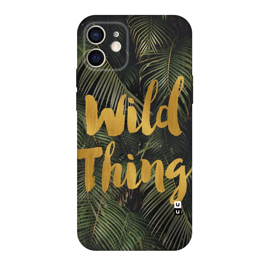 Wild Leaf Thing Original Polycarbonate Back Case for iPhone 12