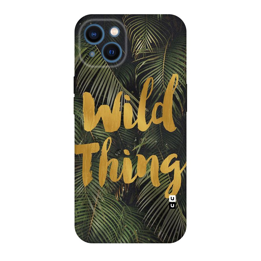 Wild Leaf Thing Original Polycarbonate Back Case for iPhone 13