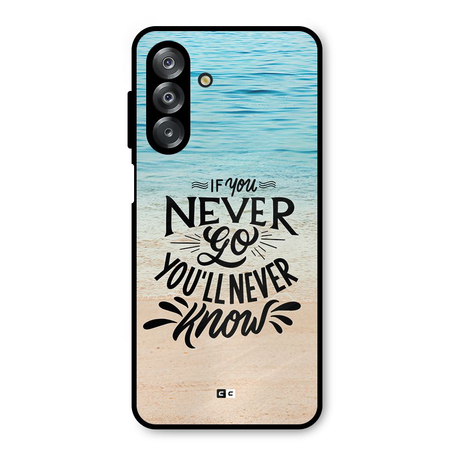 Will Never Know Metal Back Case for Galaxy A26