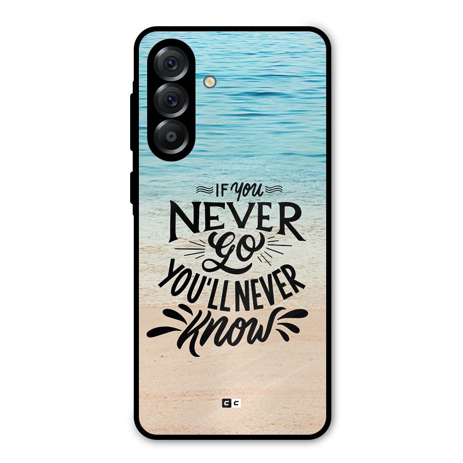 Will Never Know Metal Back Case for Galaxy A36