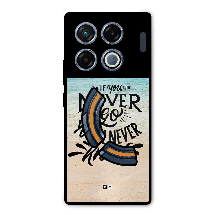Will Never Know Metal Back Case for Infinix GT 20 Pro