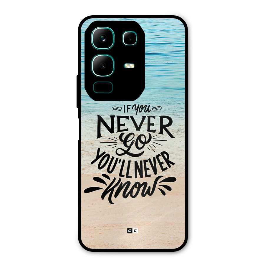 Will Never Know Metal Back Case for Infinix Note 50x