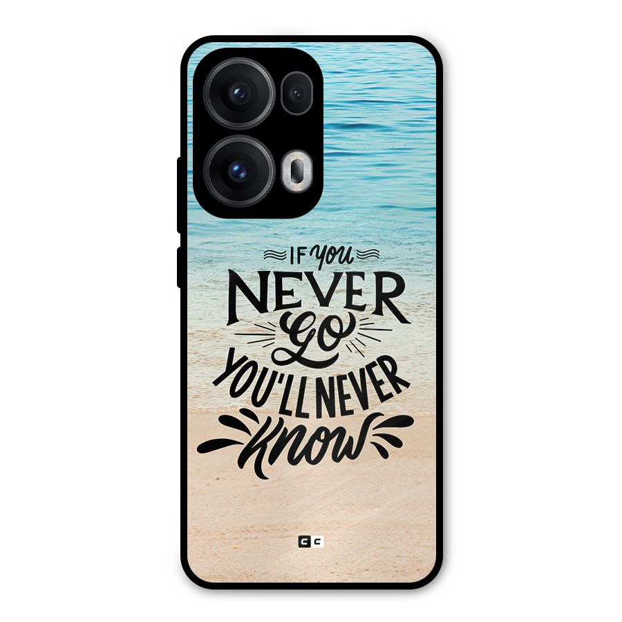 Will Never Know Metal Back Case for Oppo Reno13 Pro