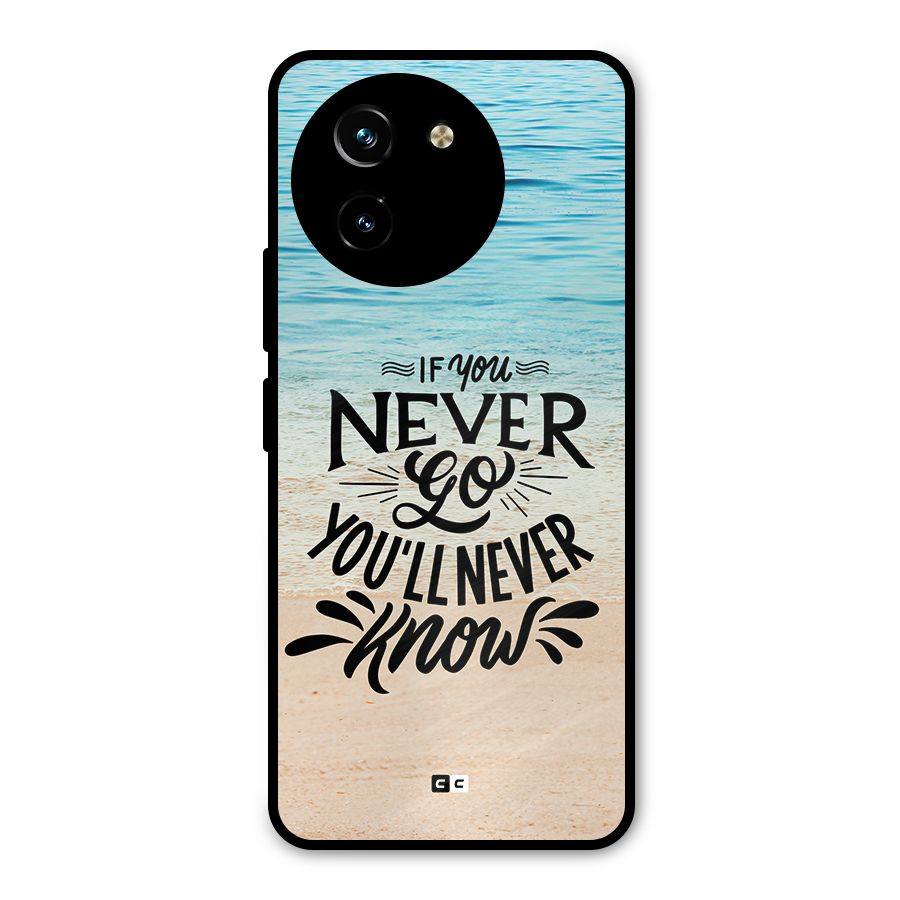 Will Never Know Metal Back Case for Vivo T3x