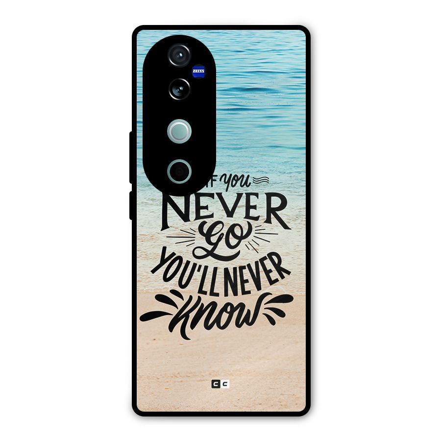 Will Never Know Metal Back Case for Vivo V40 Pro