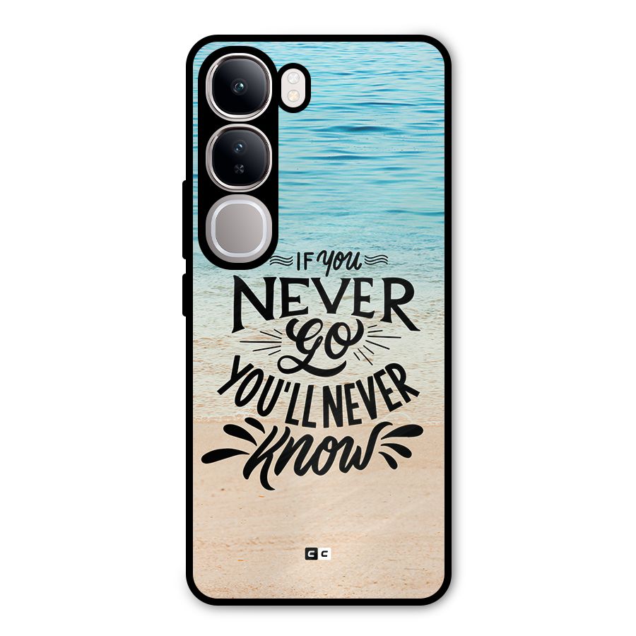 Will Never Know Metal Back Case for Vivo Y300