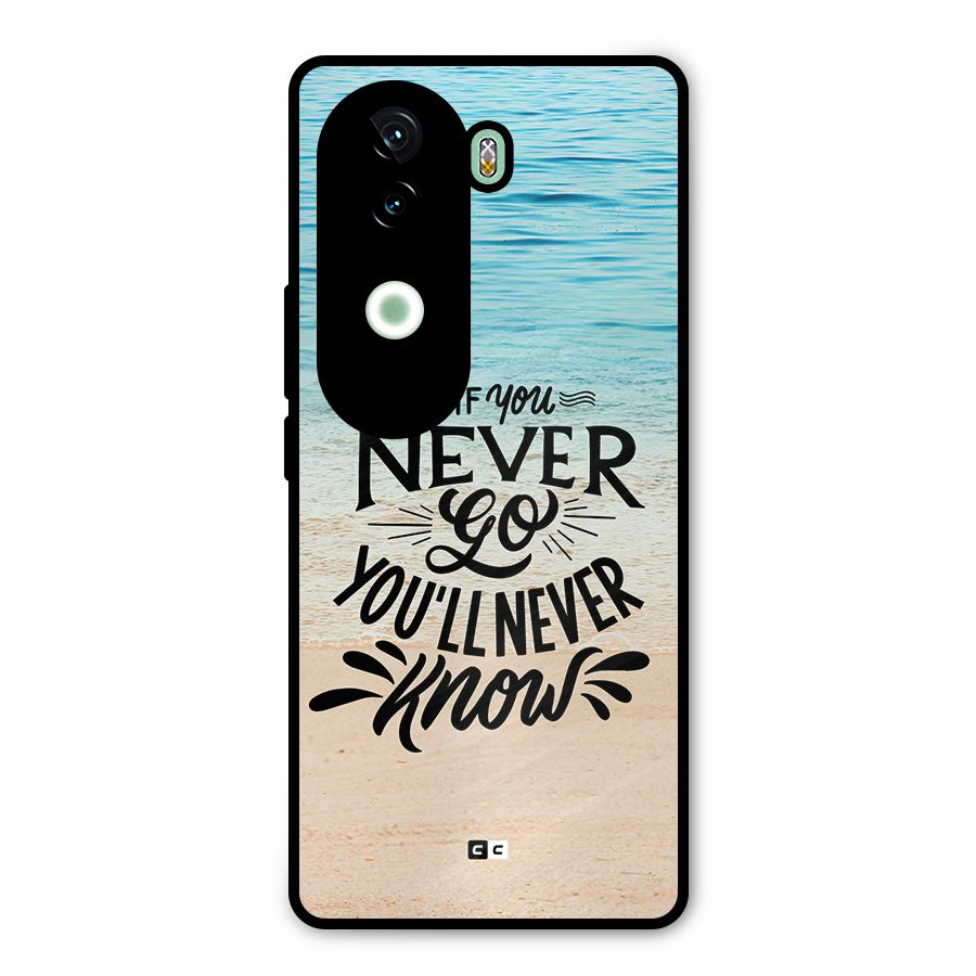 Will Never Know Metal Back Case for iQOO Z9s