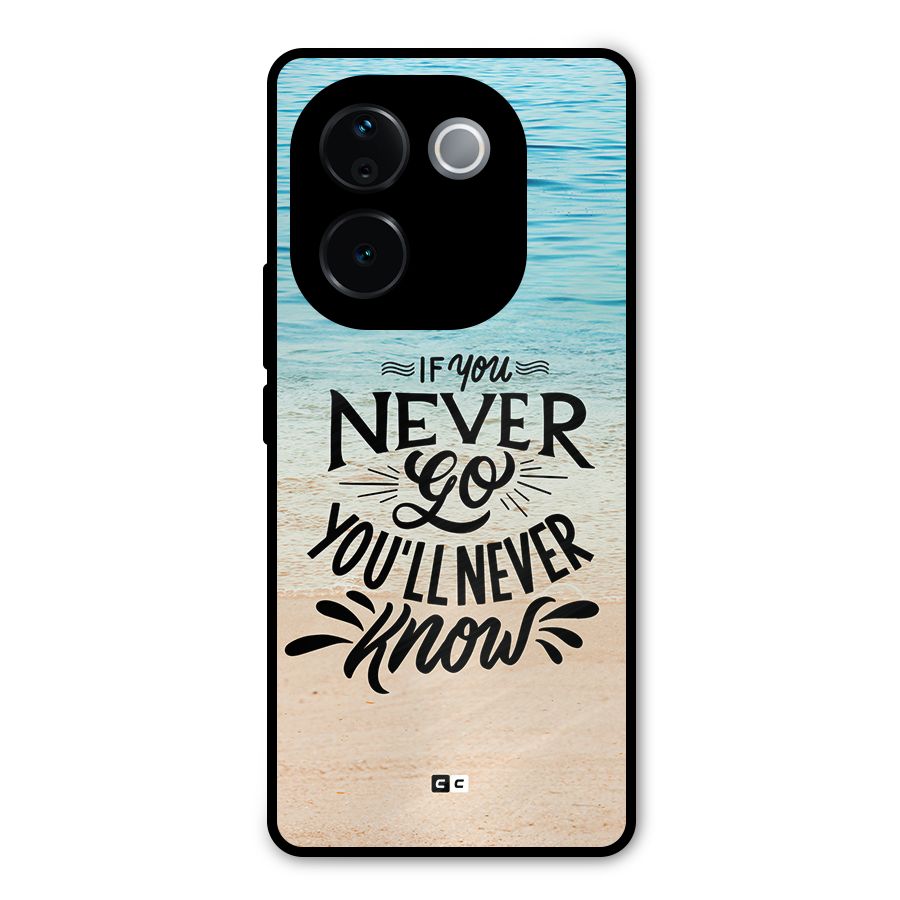 Will Never Know Metal Back Case for iQOO Z9s Pro