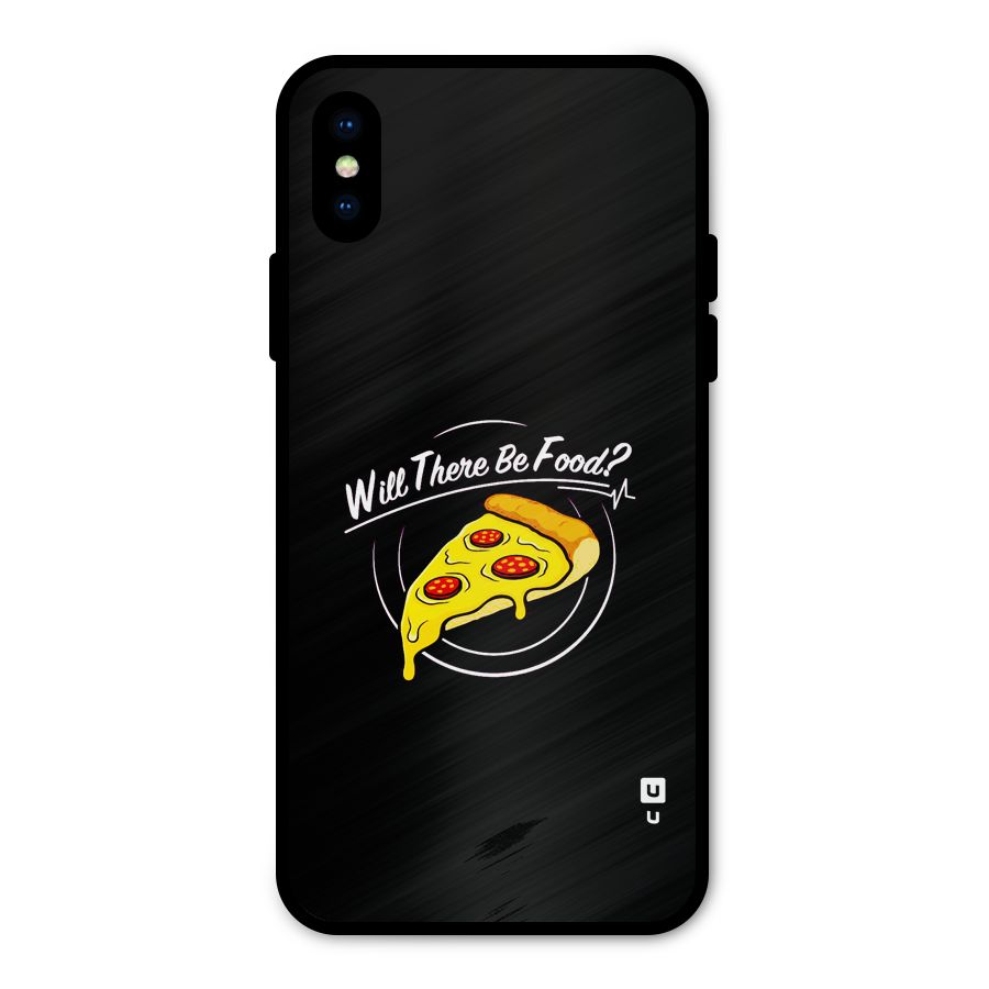 Will There Be Food Metal Back Case for iPhone XS