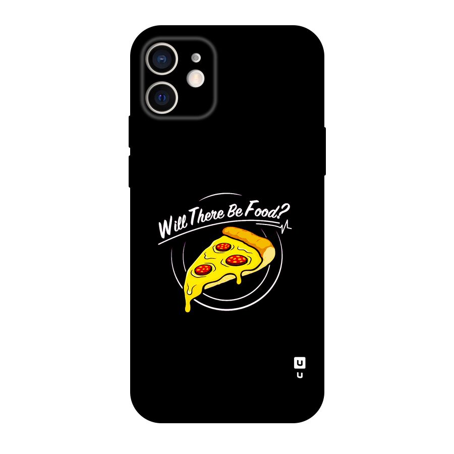 Will There Be Food Original Polycarbonate Back Case for iPhone 12
