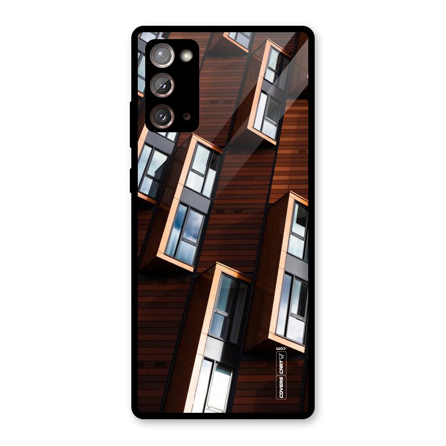 Window Abstract Glass Back Case for Galaxy Note 20