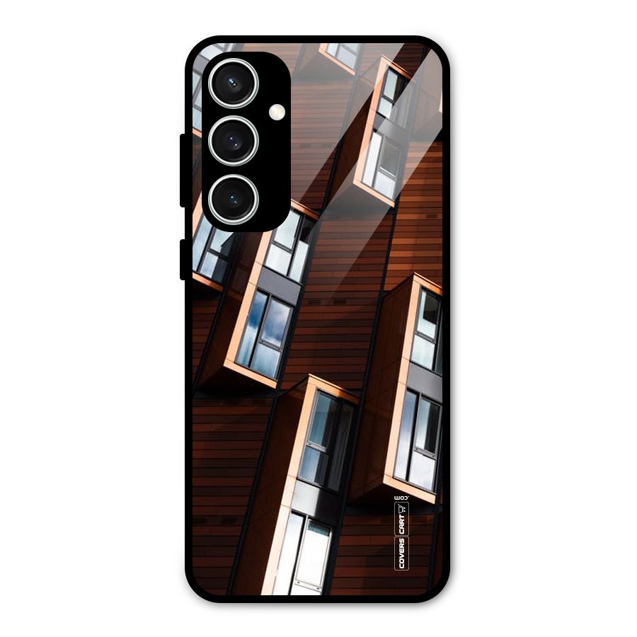 Window Abstract Glass Back Case for Galaxy S23 FE