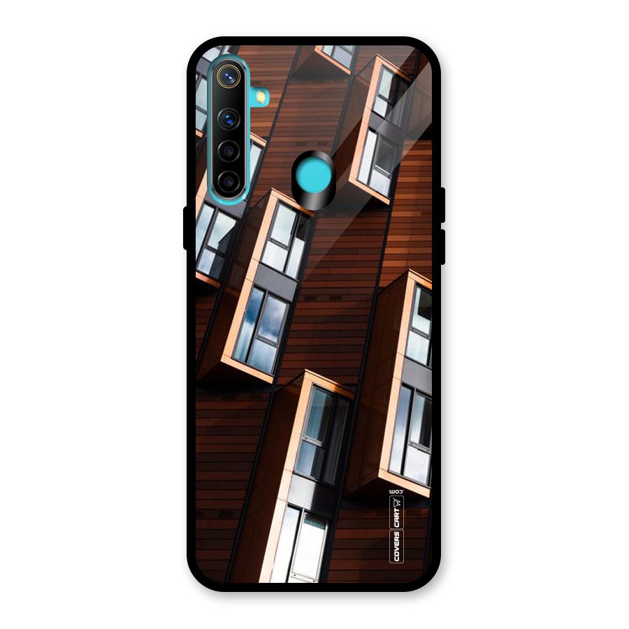 Window Abstract Glass Back Case for Realme Narzo 10