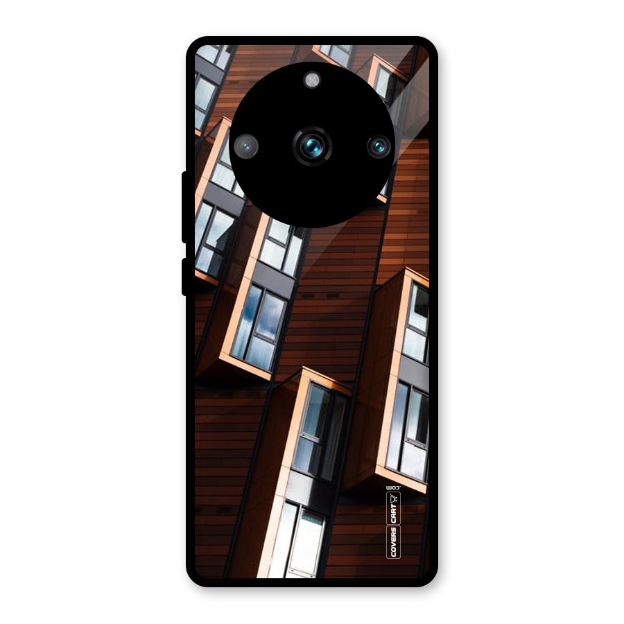 Window Abstract Glass Back Case for Realme Narzo 60 Pro