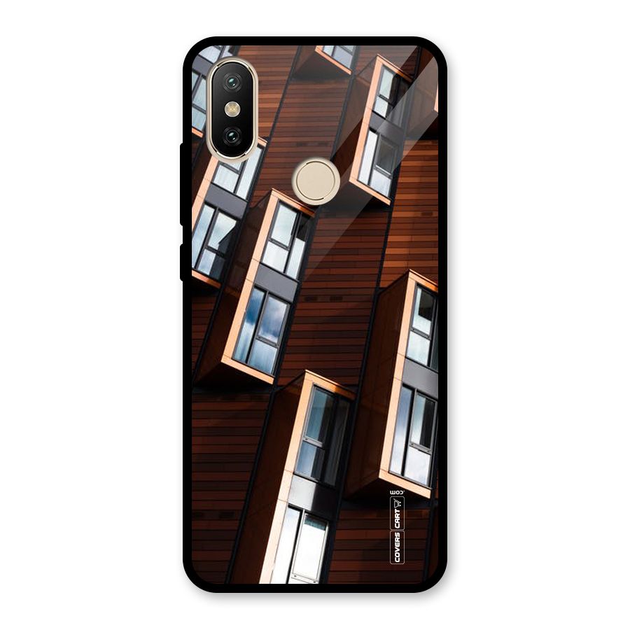 Window Abstract Glass Back Case for Redmi A2