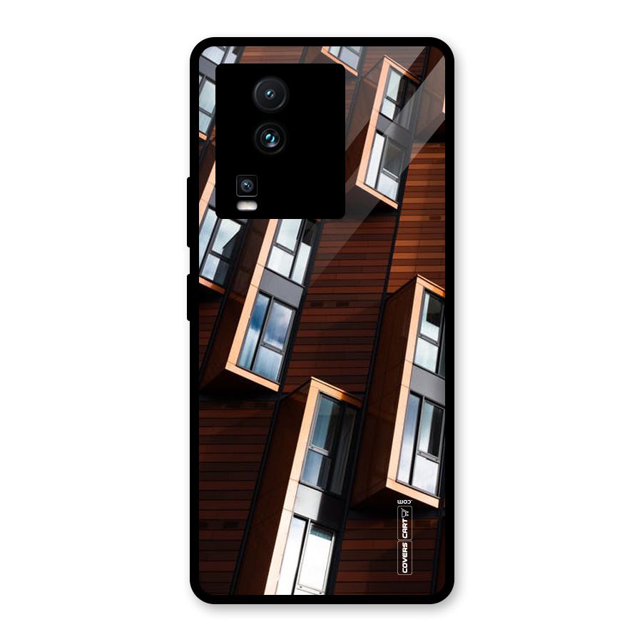 Window Abstract Glass Back Case for Vivo iQOO Neo 7 Pro