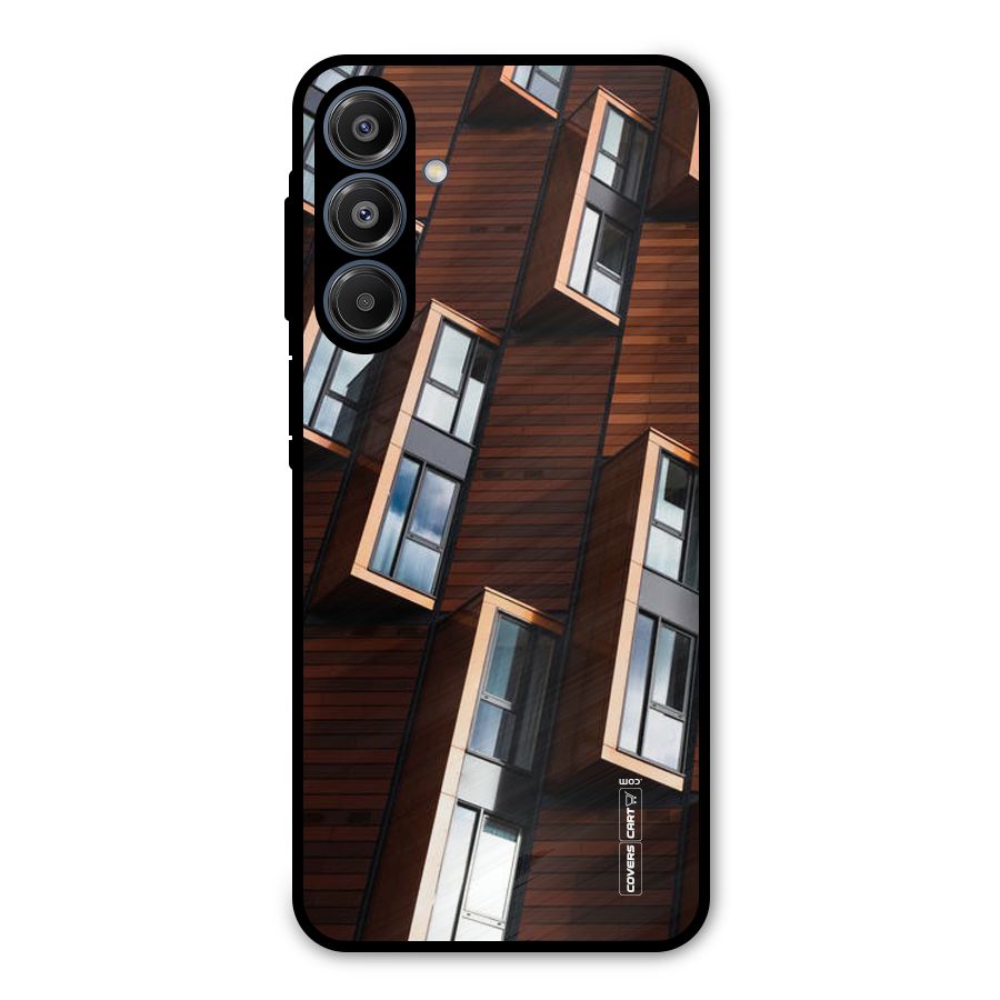 Window Abstract Metal Back Case for Galaxy A16 5G