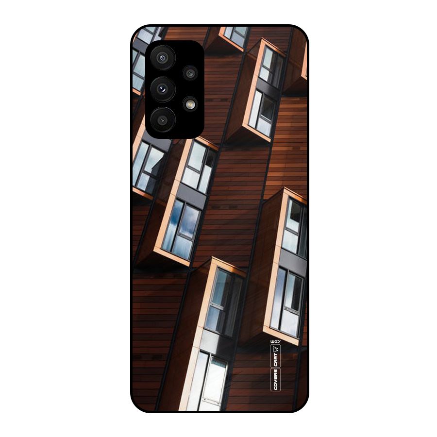 Window Abstract Metal Back Case for Galaxy A23