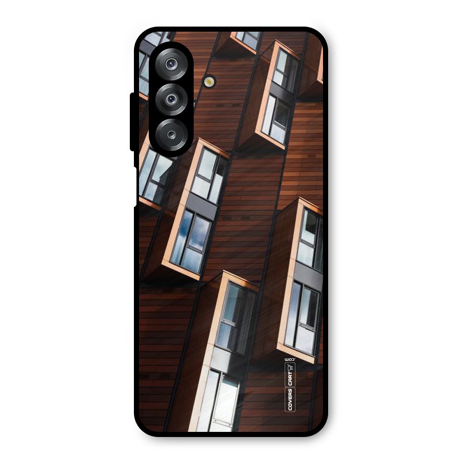 Window Abstract Metal Back Case for Galaxy A26