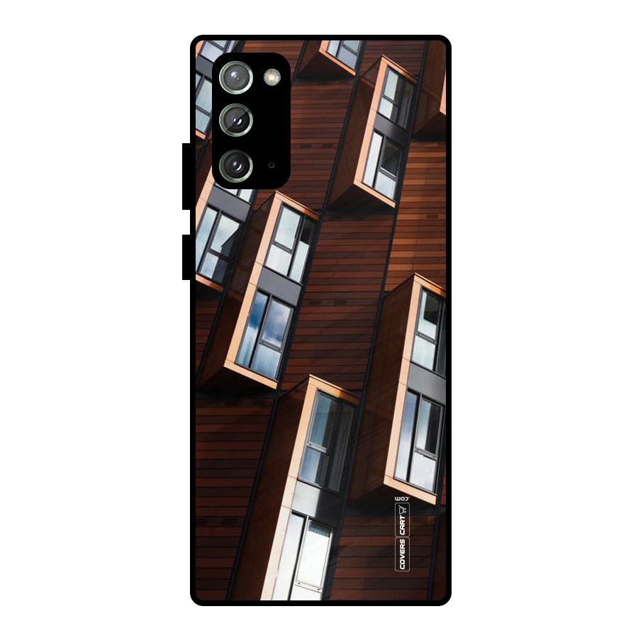 Window Abstract Metal Back Case for Galaxy Note 20
