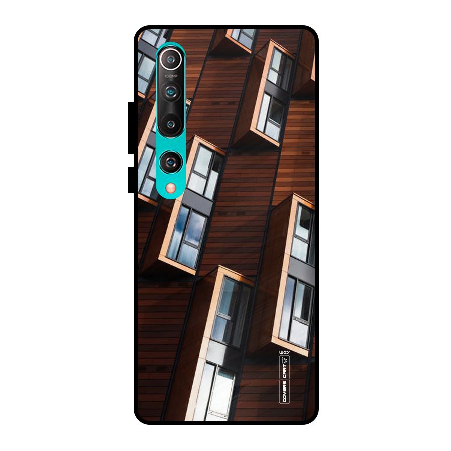 Window Abstract Metal Back Case for Mi 10