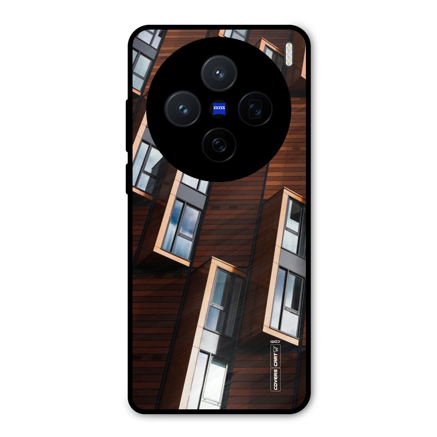 Window Abstract Metal Back Case for Vivo X200