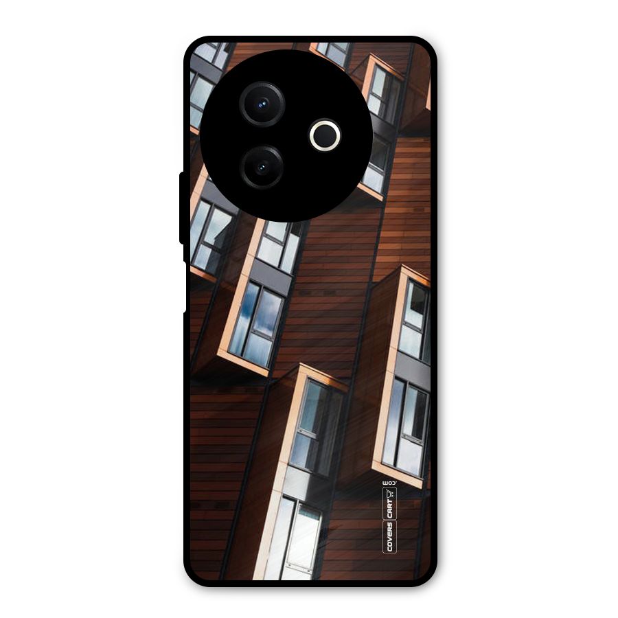Window Abstract Metal Back Case for Vivo Y39
