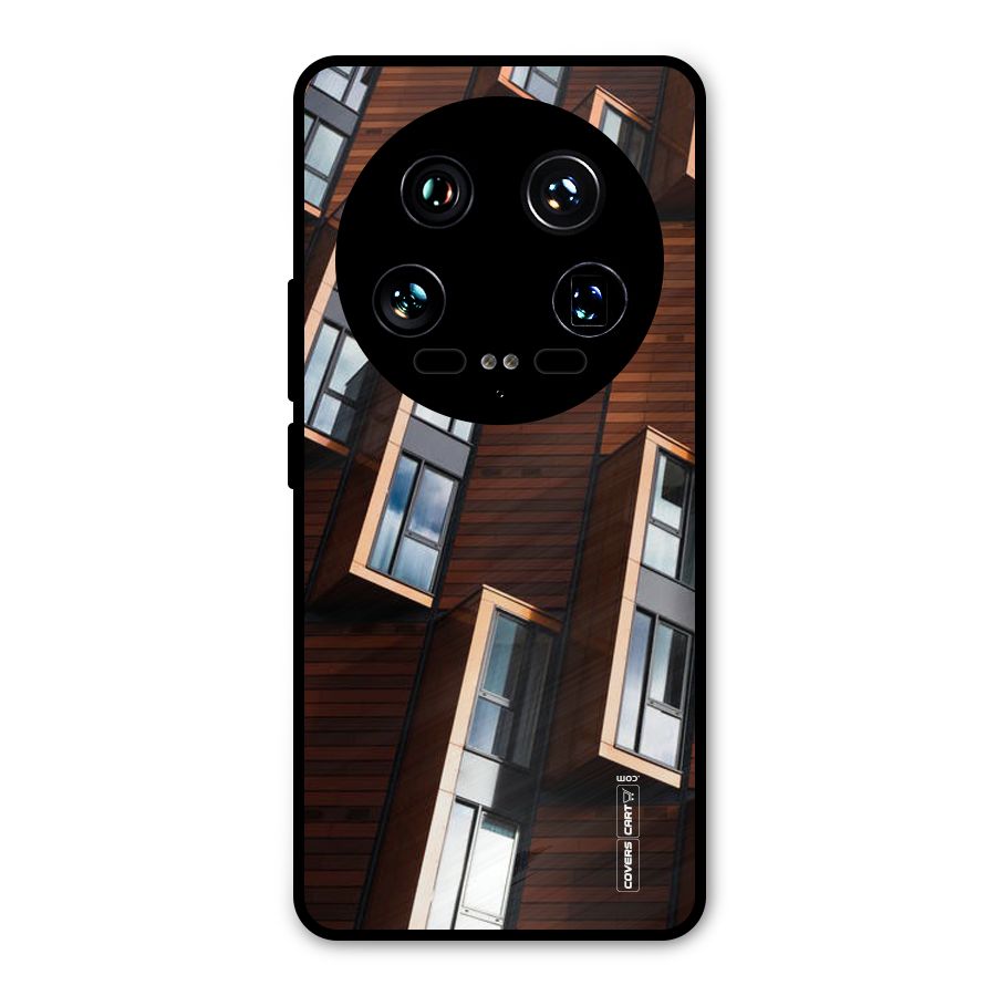 Window Abstract Metal Back Case for Xiaomi 14 Ultra