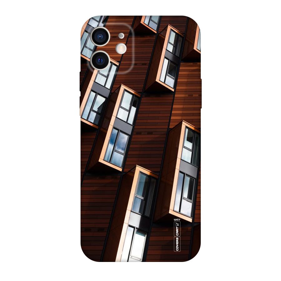 Window Abstract Original Polycarbonate Back Case for iPhone 12