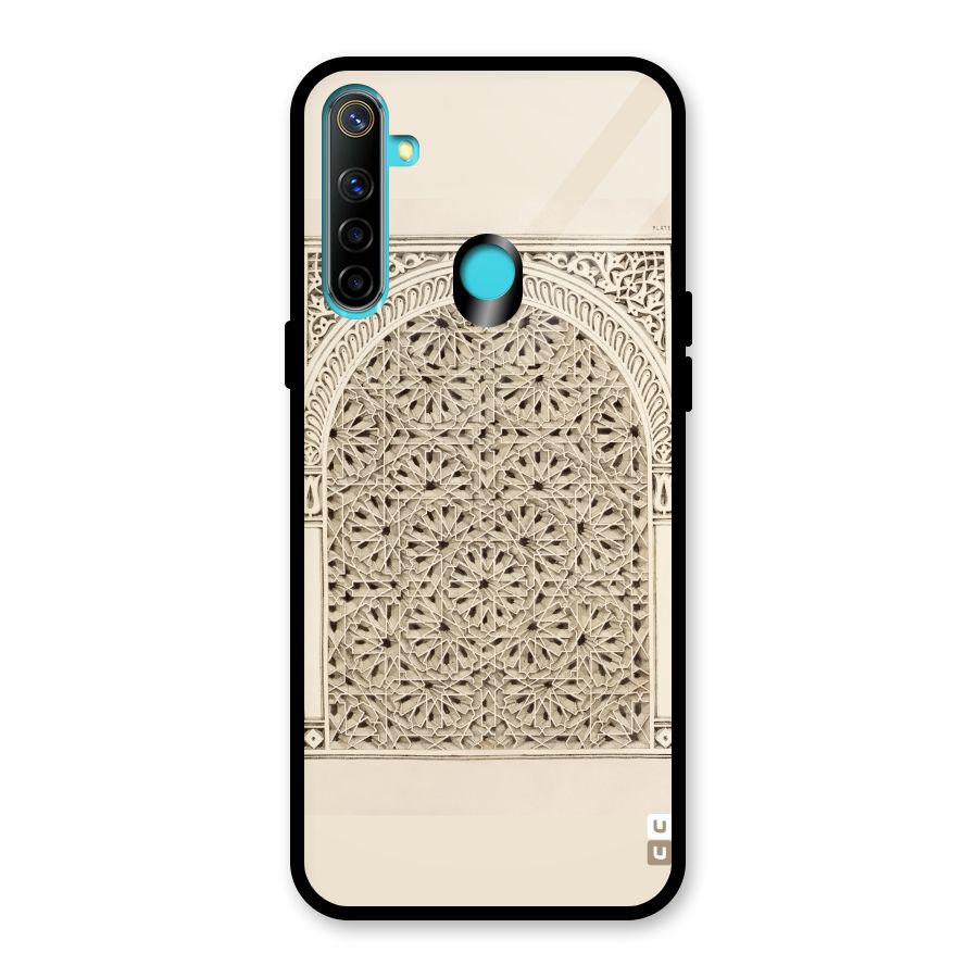 Window Ornaments Glass Back Case for Realme Narzo 10