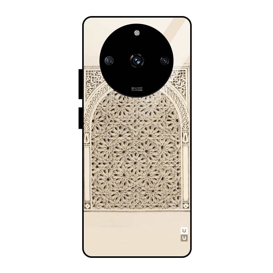 Window Ornaments Glass Back Case for Realme Narzo 60 5G