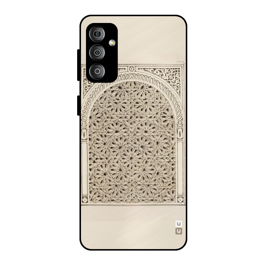 Window Ornaments Metal Back Case for Galaxy F23