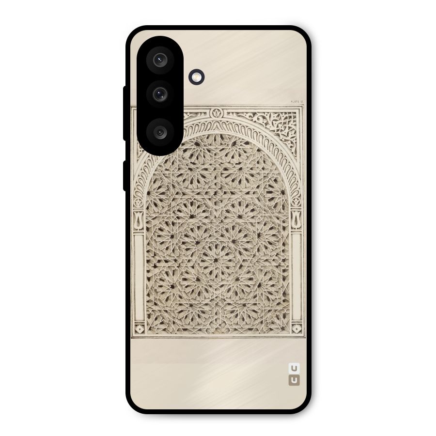 Window Ornaments Metal Back Case for Galaxy M56